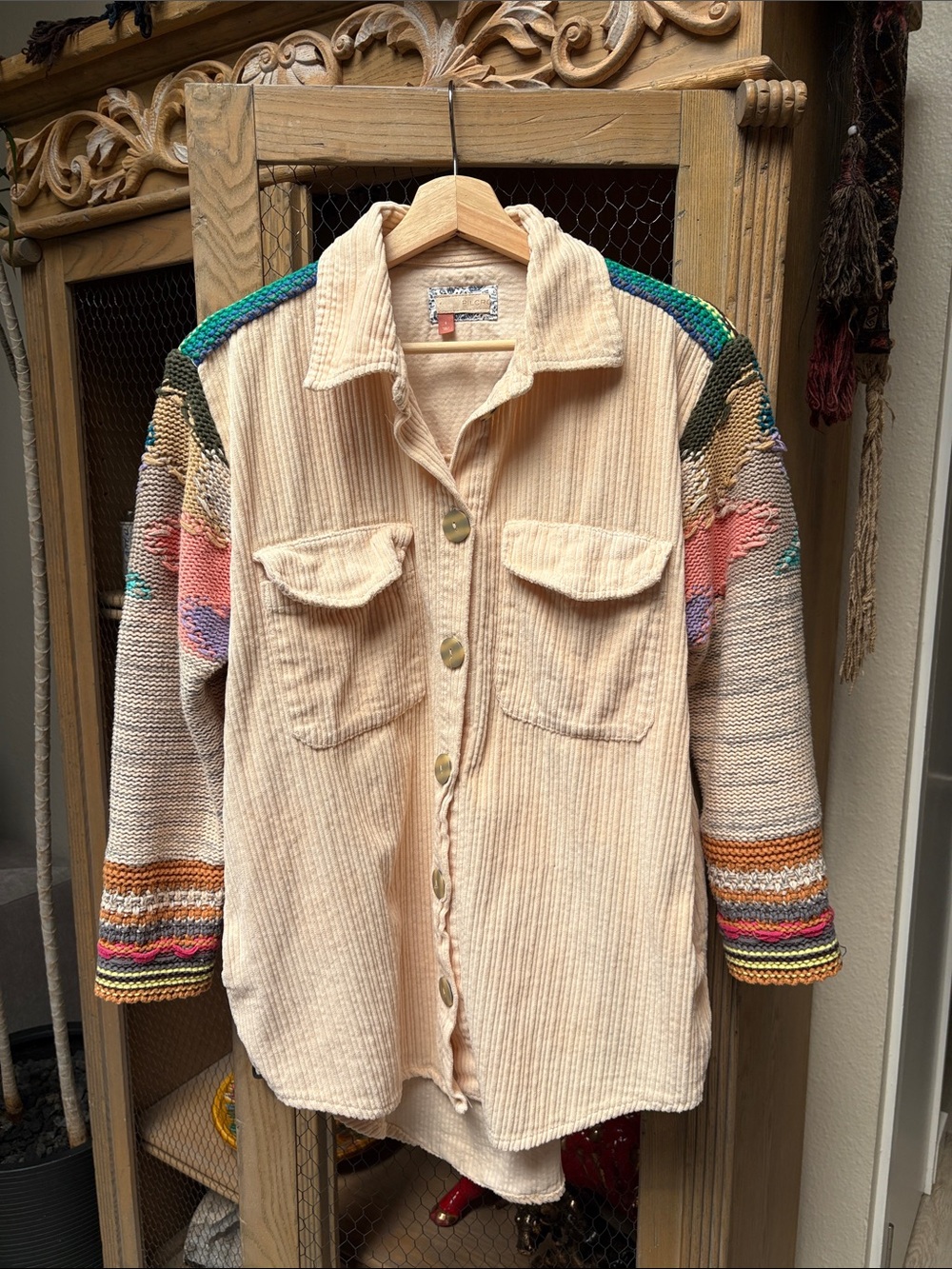 Anthropologie Pilcro Easygoing Corduroy Shirt Jacket - Picture 3 of 13
